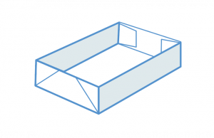 4 Point Glued Trays & Lids